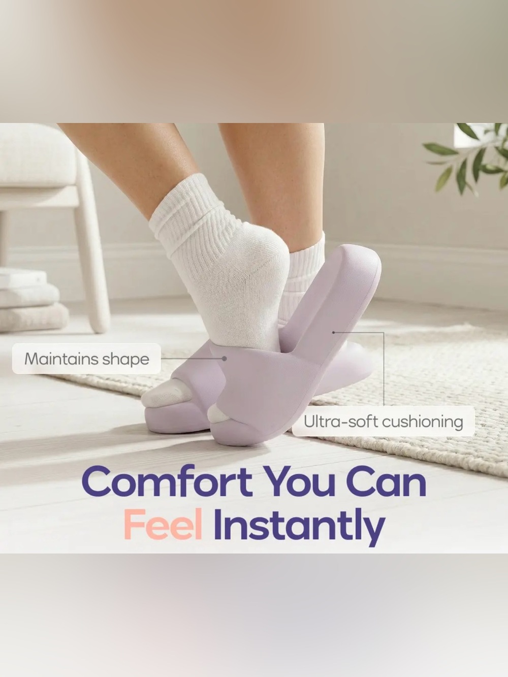 NWT Women’s Cloud Slides by Mellow